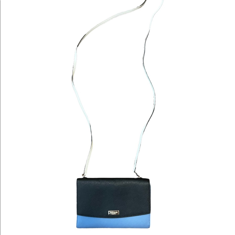 kate spade blue/black bag